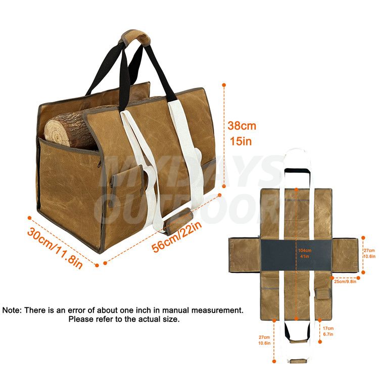 Firewood Log Carrier Tote (2)