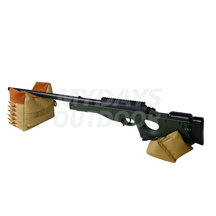 Tactical Shooting Bags for Rifles Set Benkstøtte Gun Rifle foran og bak MDSHT-5