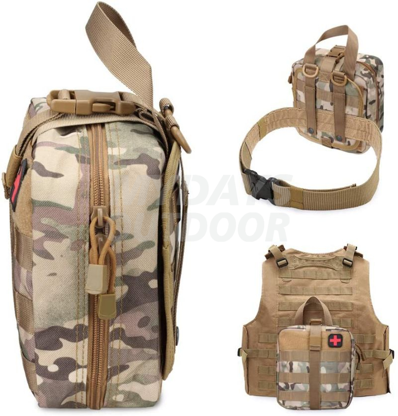 Taktische medizinische Erste-Hilfe-Tasche mit mehreren Taschen, leichte Med-Tasche MDSTA-17
