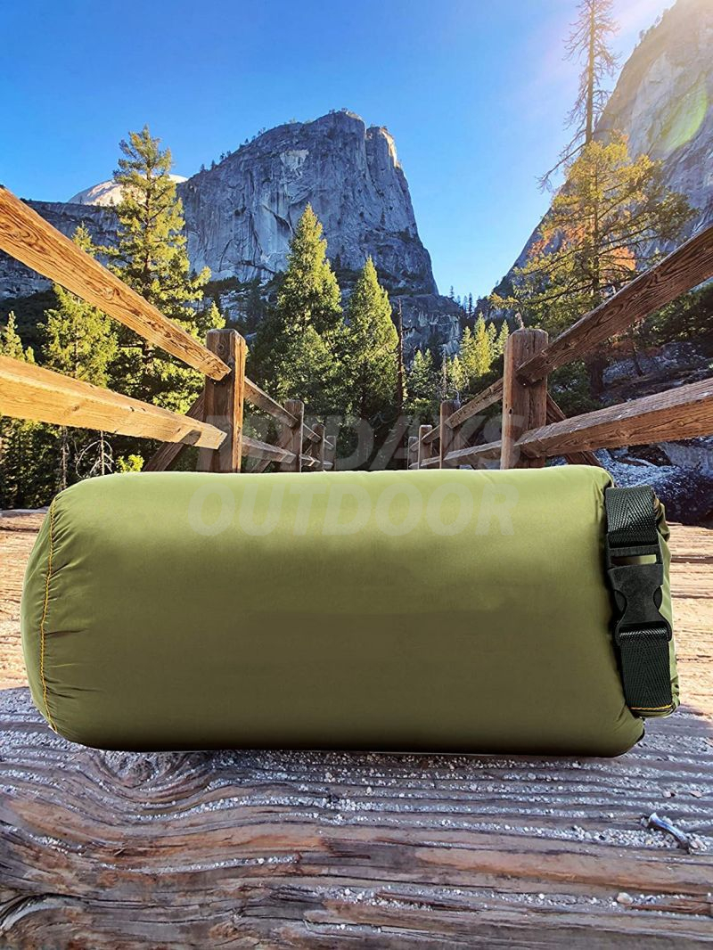 Couverture de camping gonflée en duvet – Couette de randonnée résistante à l'eau avec puissance de remplissage de 650 MDSCM-5