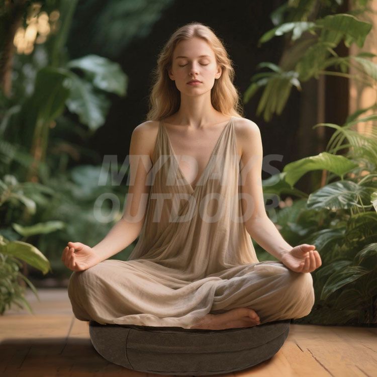 Meditation Zafu Floor Cushion Cover (1) Meditation Zafu Floor Cushion Cover (1)