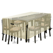 Robuste, wasserabweisende rechteckige/ovale Tischabdeckung für den Außenbereich MDSGC-8