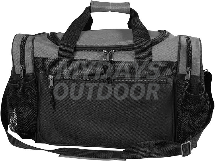 Sac de sport respirant, double poches avant en maille, sac de voyage, sac de Sport, MDSSD-1