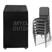 Stapelbara stolar för utomhusbruk Möbelöverdrag Lounge Djupsitsöverdrag Kraftiga vattentäta uteplatsstolsöverdrag MDSGC-2