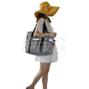 Große Strandtasche mit Reißverschluss, Strand-Einkaufstaschen-Organizer für Damen mit vielen Taschen MDSCB-2