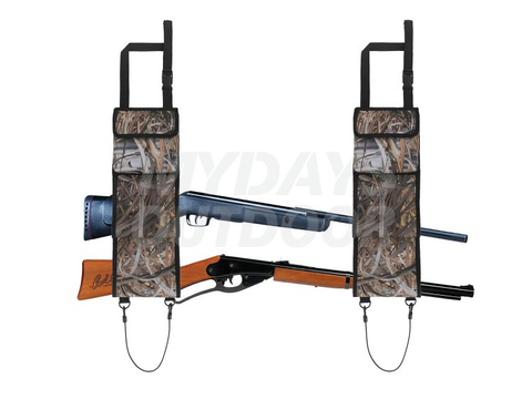 Seat Back Gun Rack, Gun Sling Bag Camo Framsäte Gun Organizer Hållare för jaktgevär MDSHA-8