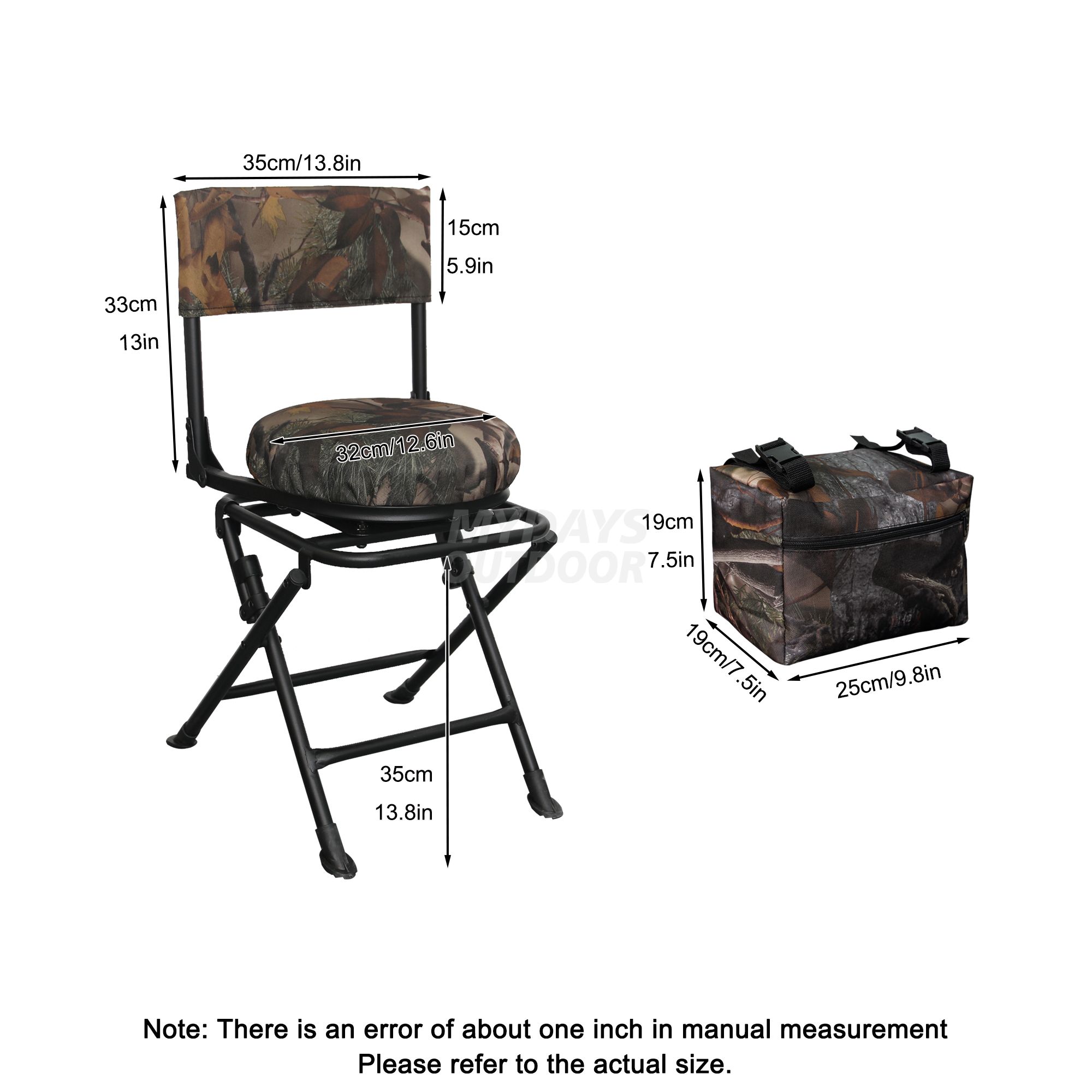 Camo Swivel Steel Frame Chair (10) Camo Swivel Steel Frame Chair (10)