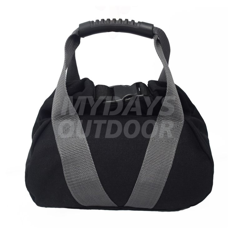 Justerbar Canvas Kettlebell Sandbag med håndtag til træning Hjemmetræning Yoga Fitness MDSSW-2