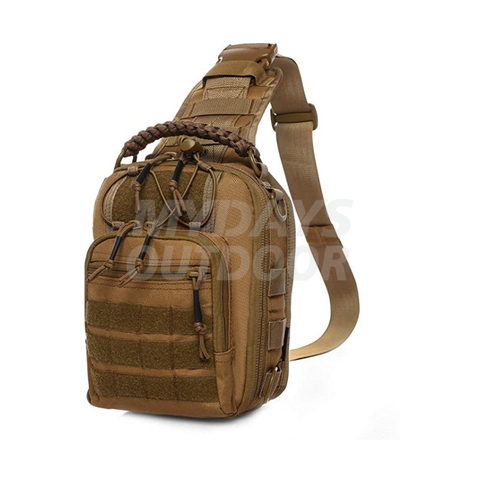 Tactical Sling Bag Pack Military Rover Axelväska Molle Assault Range Bag Ryggsäck MDSHS-5