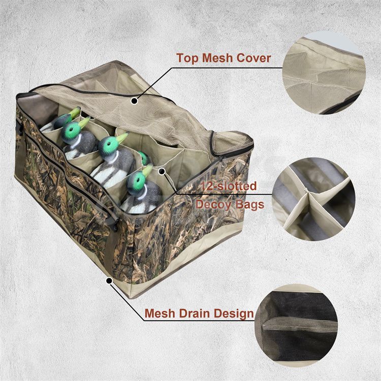 Camouflage Duck Hunting Bag (4) Camouflage Duck Hunting Bag (4)