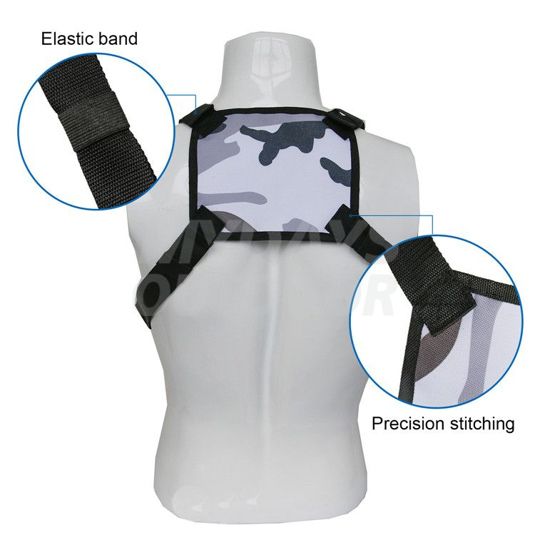 Bolsa de pecho Molle táctica para exteriores, paquete de pecho de utilidad manos libres MDSSC-2