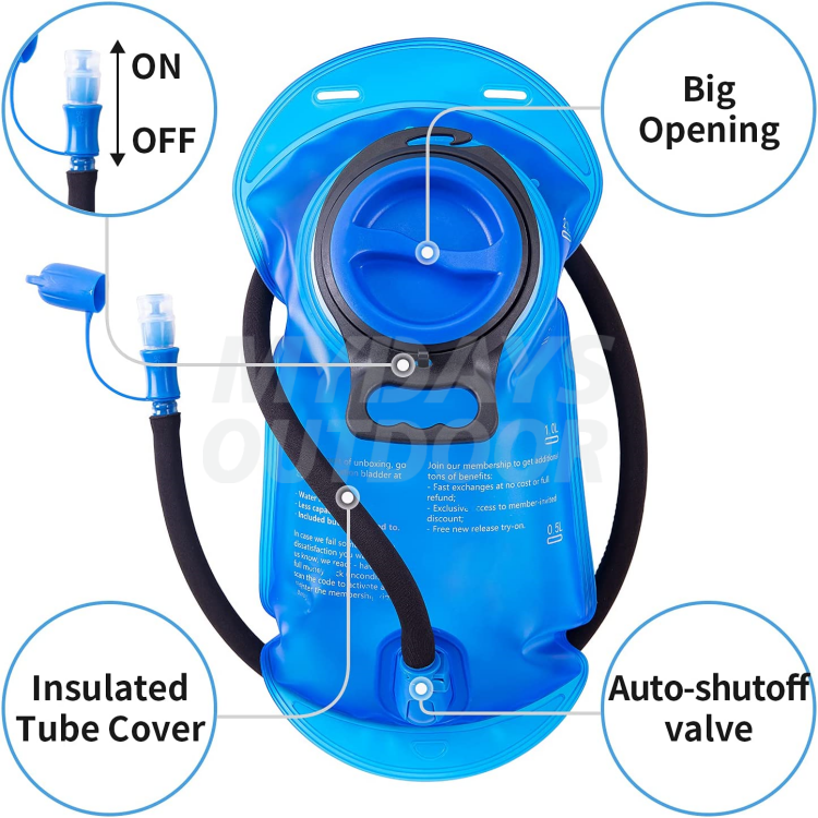Hydration Running Vest Pack mit 2L Wasserblase MDSSV-6