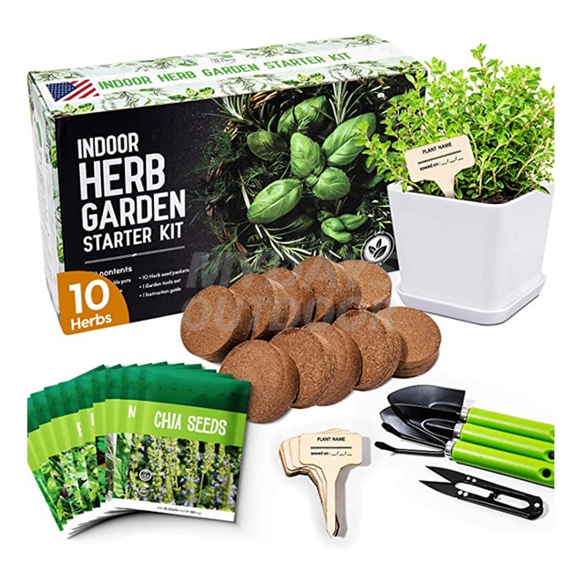 Kit de jardín de hierbas de interior