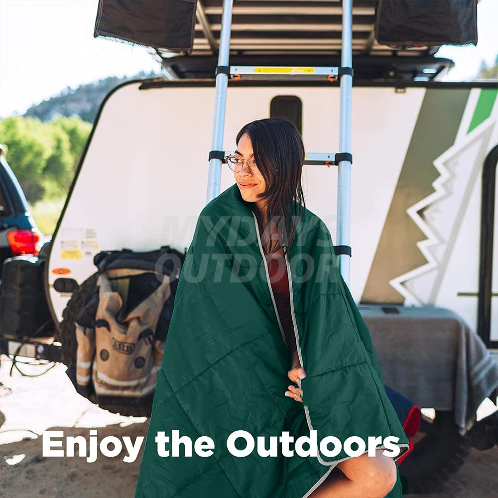 Couverture de camping extérieure ultra-portable chauffée - Coupe-vent chaud MDSCL-6-H