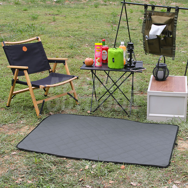 Multifunktionale gewachste Canvas-Camping-Bodenmatte MDSCM-29