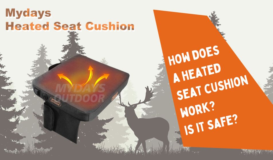 How does a heated seat cushion work? is it safe?