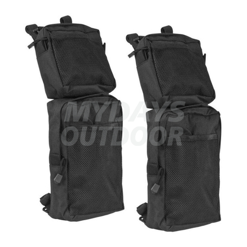 Paquet de 2 sacs de garde-boue ATV sacoches de réservoir ATV sac de rangement arrière universel pour ATV Dirt Bike MDSOB-3