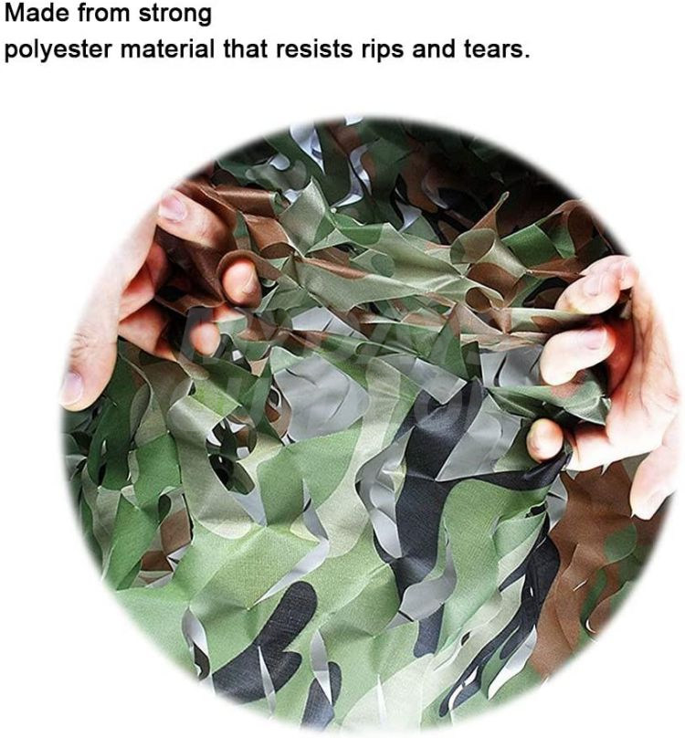 Camouflagezeildoek Militaire feestdecoratie Lichtgewicht duurzame hoes MDSHN-2