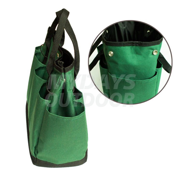 Bolsa de mano para herramientas de jardín, organizador de jardinería con bolsillos profundos para herramientas de tamaño regular de jardinero, MDSGG-1