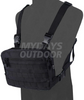 Molle Radio Chest Bag Tactical Chest Rig til Two Way Radio Walkie Talkies MDSSC-4