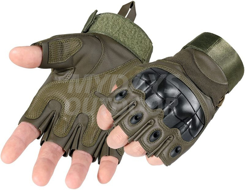 Guantes tácticos sin dedos para motocicleta, guantes de caza, MDSTA-2