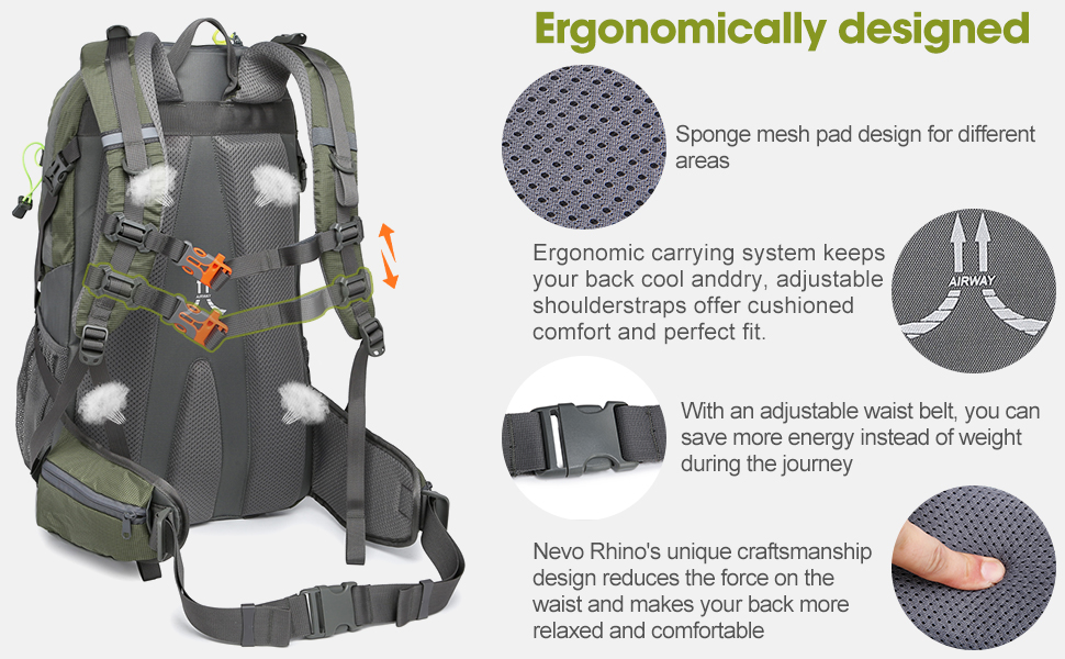 CA-3 camping backpacks