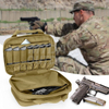 Tactical Gun Range Bag med 2 håndvåbenkapacitet, blød pistolkasse til håndvåben MDSHR-4
