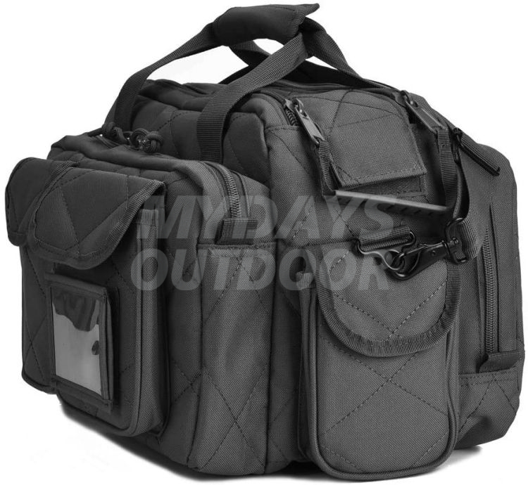 Taktische Waffen-Range-Tasche, Deluxe-Pistolen-Schießstand-Reisetaschen, Tragetasche MDSHR-6