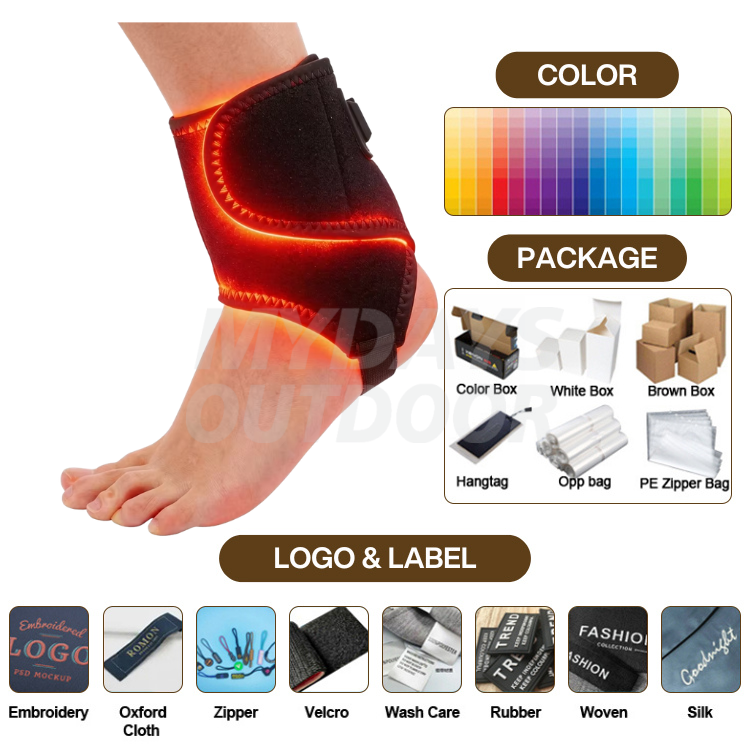 Red Light Therapy Ankle Wrap (4) Red Light Therapy Ankle Wrap (4)