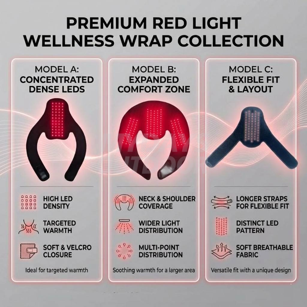 Red Light Therapy Neck Wrap (4) Red Light Therapy Neck Wrap (4)