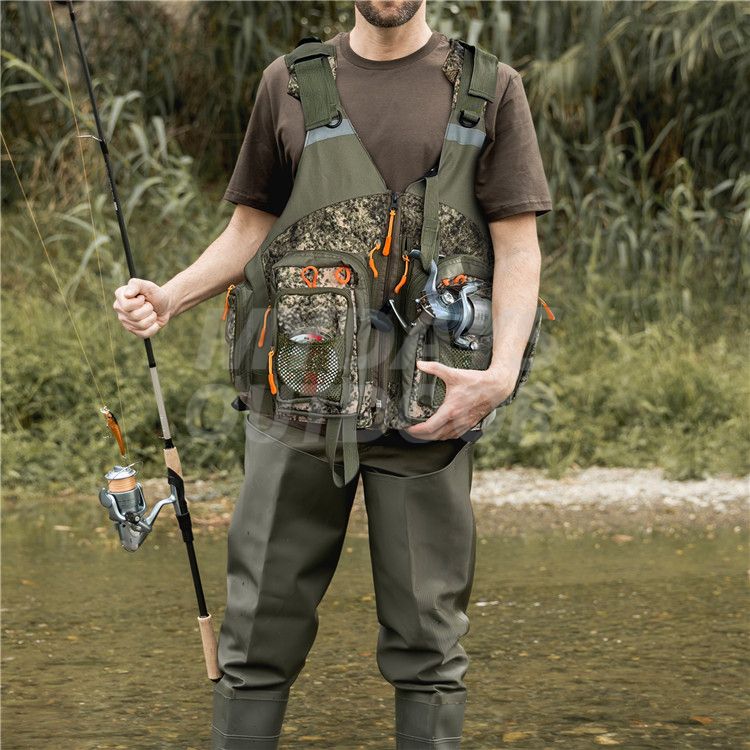 Camouflage Fishing Vest (7)