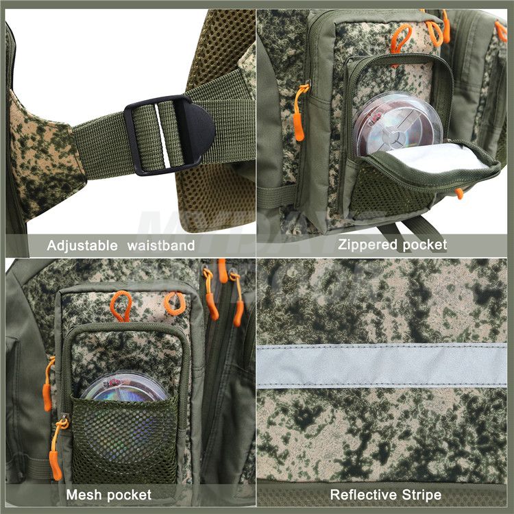 Camouflage Fishing Vest (6)