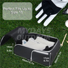 Golf Shoe Bag with Side Accessory Pockets MDSSF-7