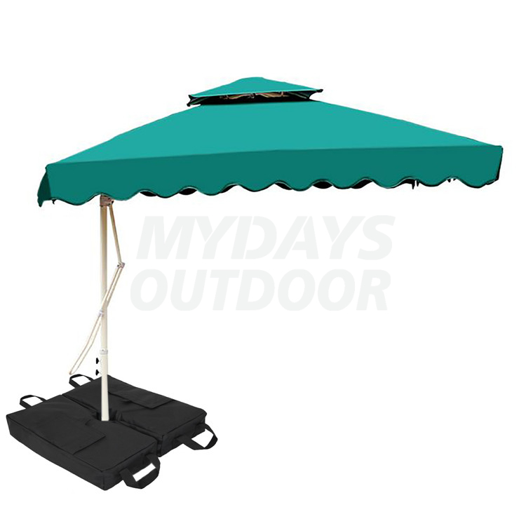 Detachable Square Umbrella Base Weight Bag Patio Umbrella Stand MDSGO-8