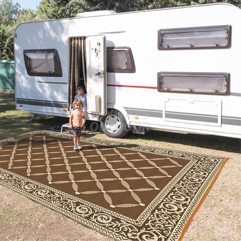 Tapis réversible, tapis de paille en plastique, grand tapis de sol MDSCM-9
