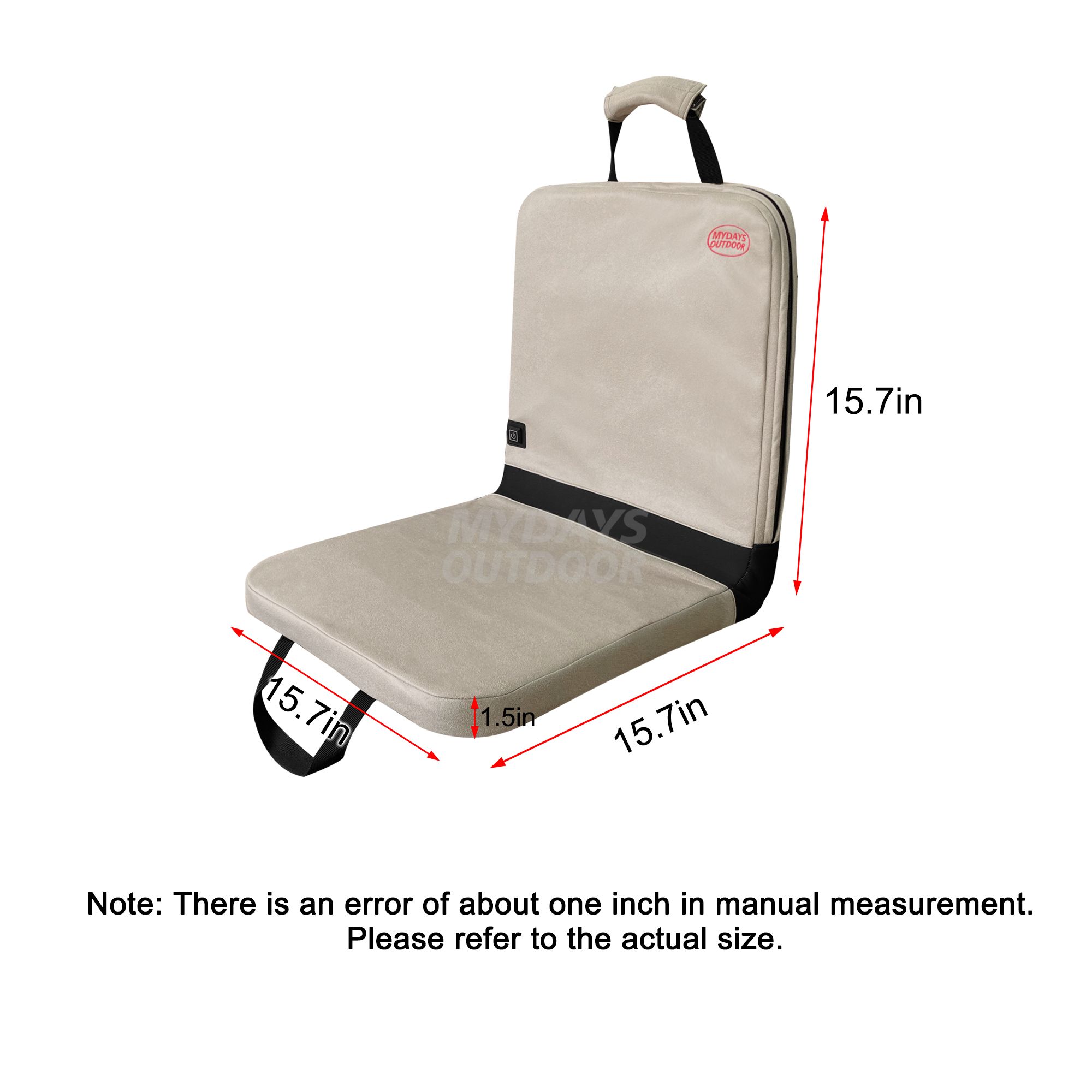 Foldable Heating Seat Cushion MDSCS-48