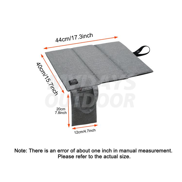  Folding Heated Seat Cushion MDSCS-44