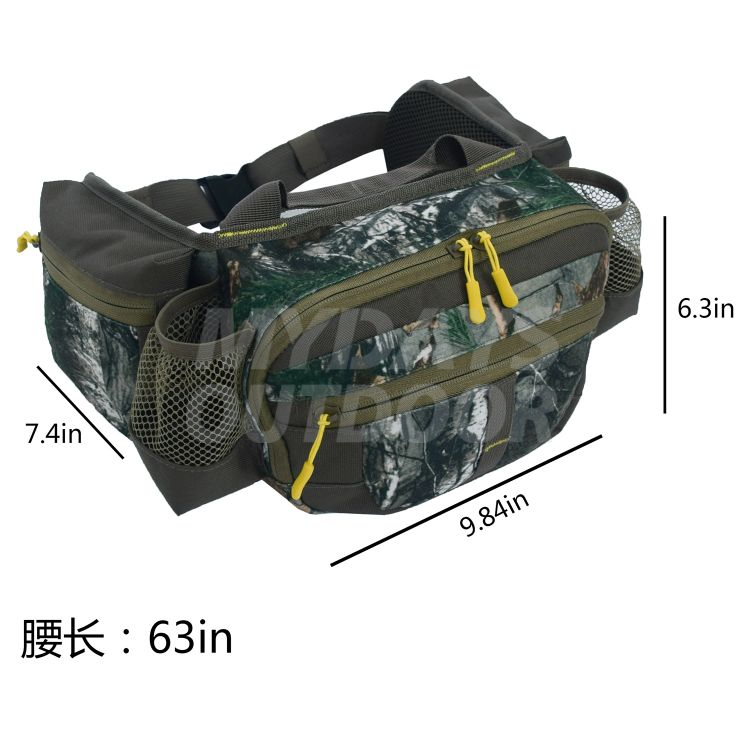 Sac banane de Camouflage léger pour la chasse en plein air et l'escalade MDSHF-3