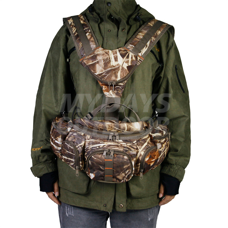 Hunting Camo Fanny Pack with with Shoulder Straps MDSHF4 Mydays Outdoor