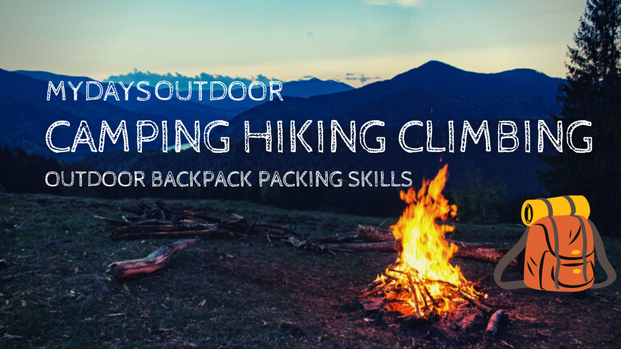 Outdoor Backpacks Packing Tips