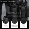 Open-Top Molle Double/Triple Magazine Tactical Mag Pouch voor geweer en pistool MDSTA-9