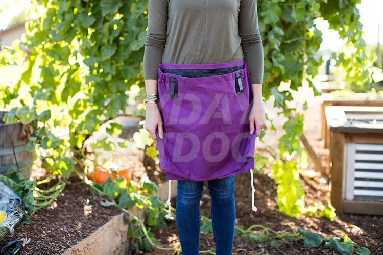 Gardening Work and Harvesting Tool Belt Aprons with Storage Pockets and Canvas Pouch MDSGA-7