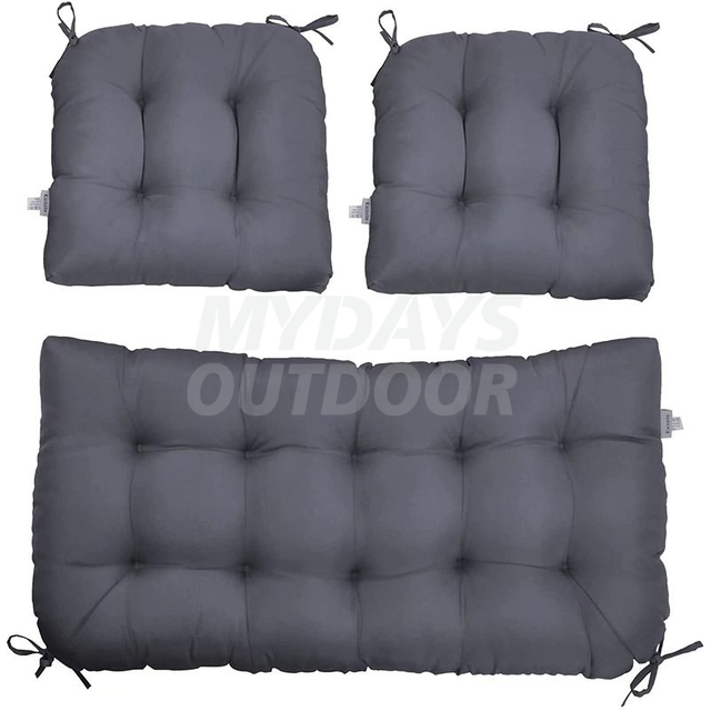Patio Furniture Cushions Sets Tufted Wicker Settee Bench Cushions MDSGE-10