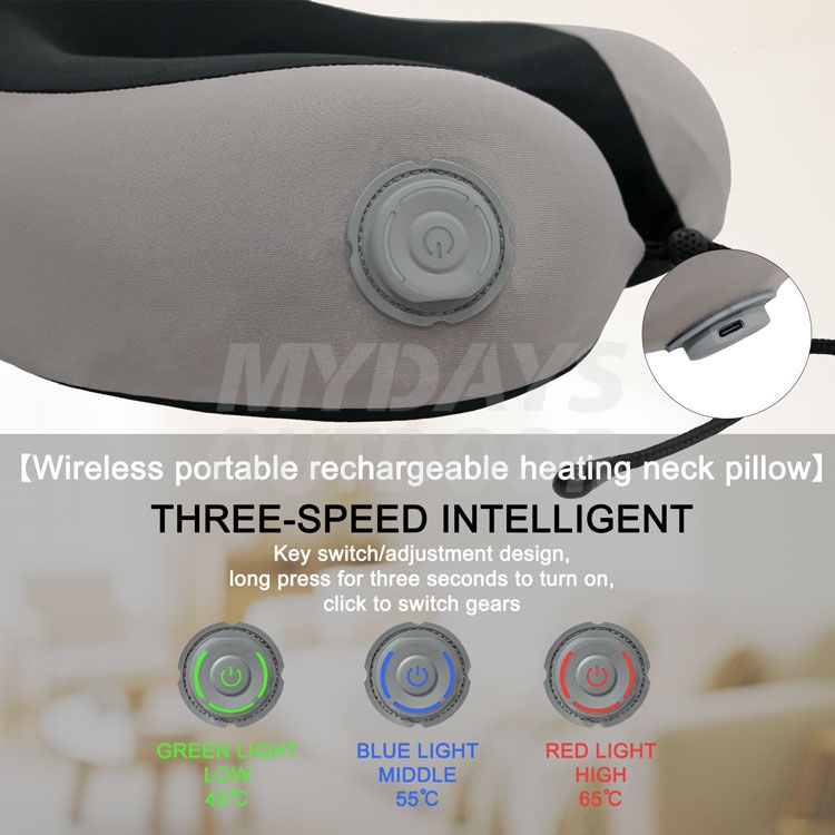 Soft Heating Neck Support Pillow MYDAYS129