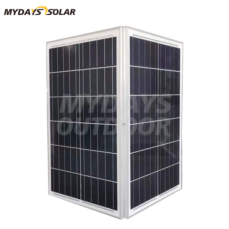 Outdoor Portable Rechargeable 30W High Efficiency Power Polycrystal Pv Solar Panel MDSP-5