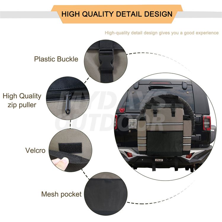 Large Capacity Spare Tire Trash Bag MDSSN-1