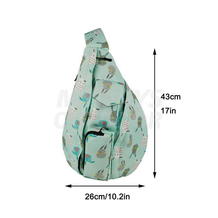 Durable Rope Bag Crossbody Sling ​Shoulder Bag Bike Riding Bag For Women MDSSS-3