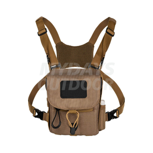 Outdoor Binocular Harness Chest Pack Detachable Molle Compartments Camouflage for Hunting MDSHA-2