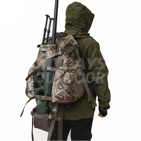 Camo Hunting Backpack Rifle Hunting Backpack with Holder MDSHB-1 