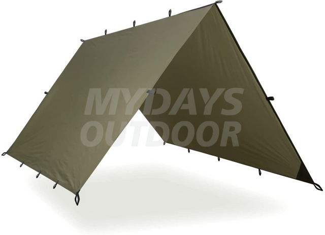 Tarp 100% vanntett Ultralett Ripstop Nylon Backpacking Rain MDSCT-1